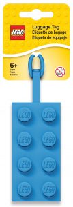 lego 2x4 blauw bagagelabel 5005543