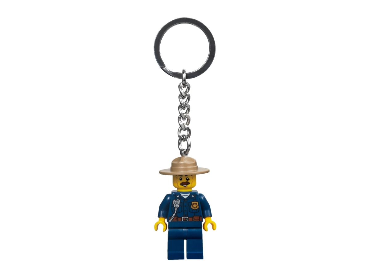 lego bergpolitieagent sleutelhanger 853816