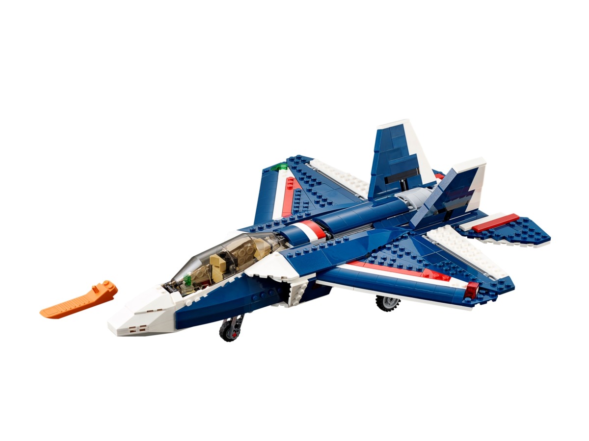 lego blauwe straaljager 31039