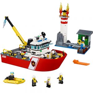 lego brandweerboot 60109