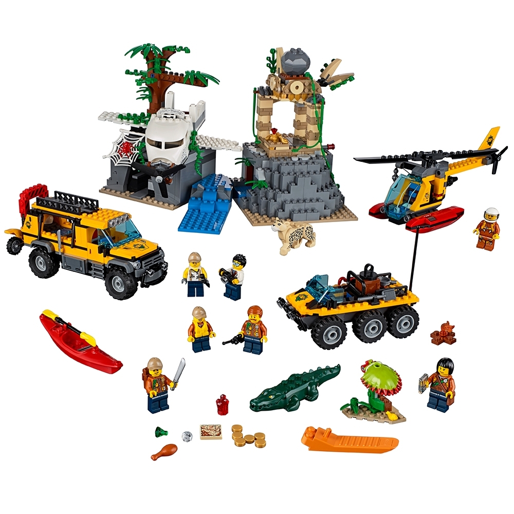 lego jungle onderzoekslocatie 60161