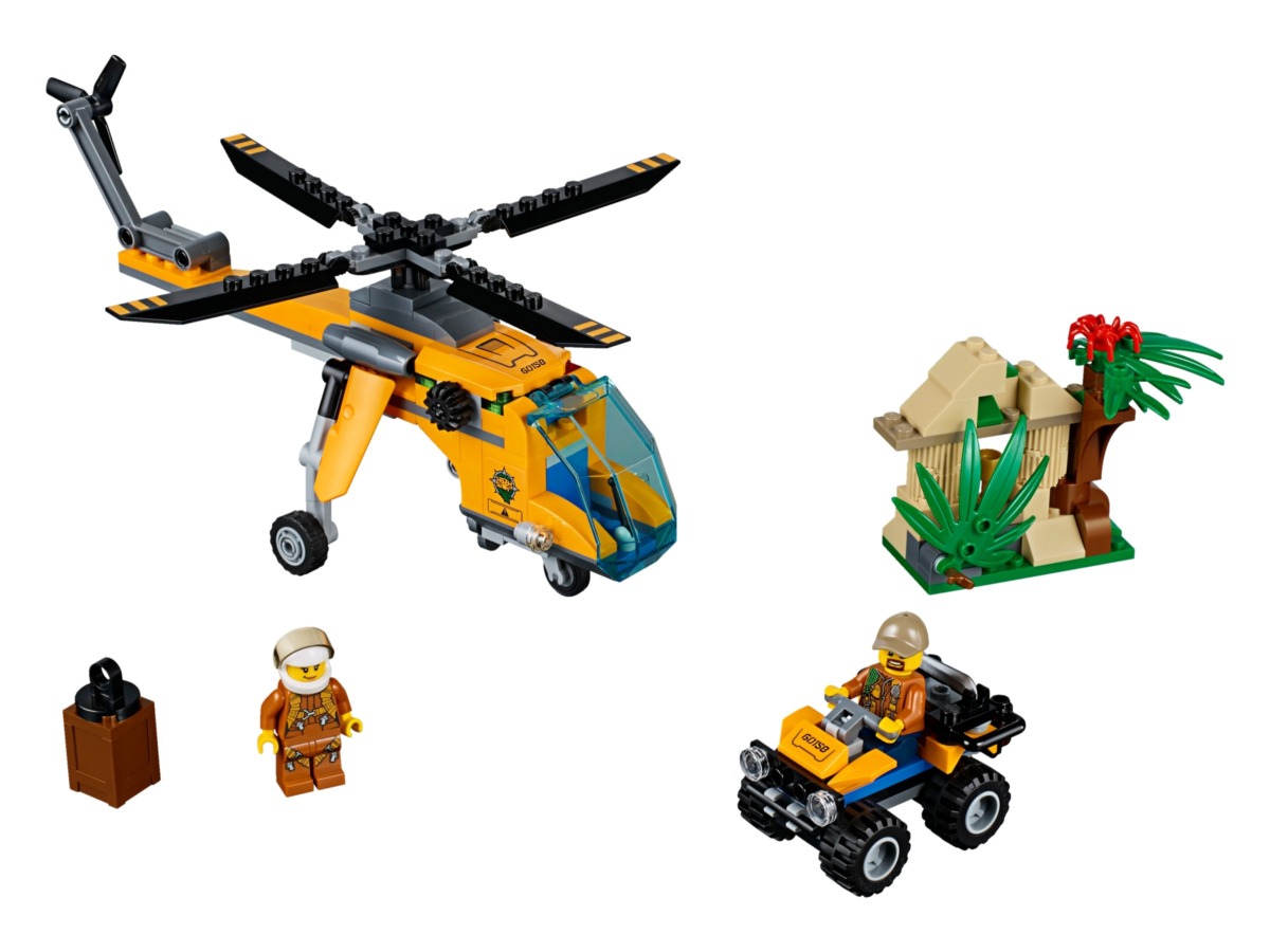 lego jungle vrachthelikopter 60158