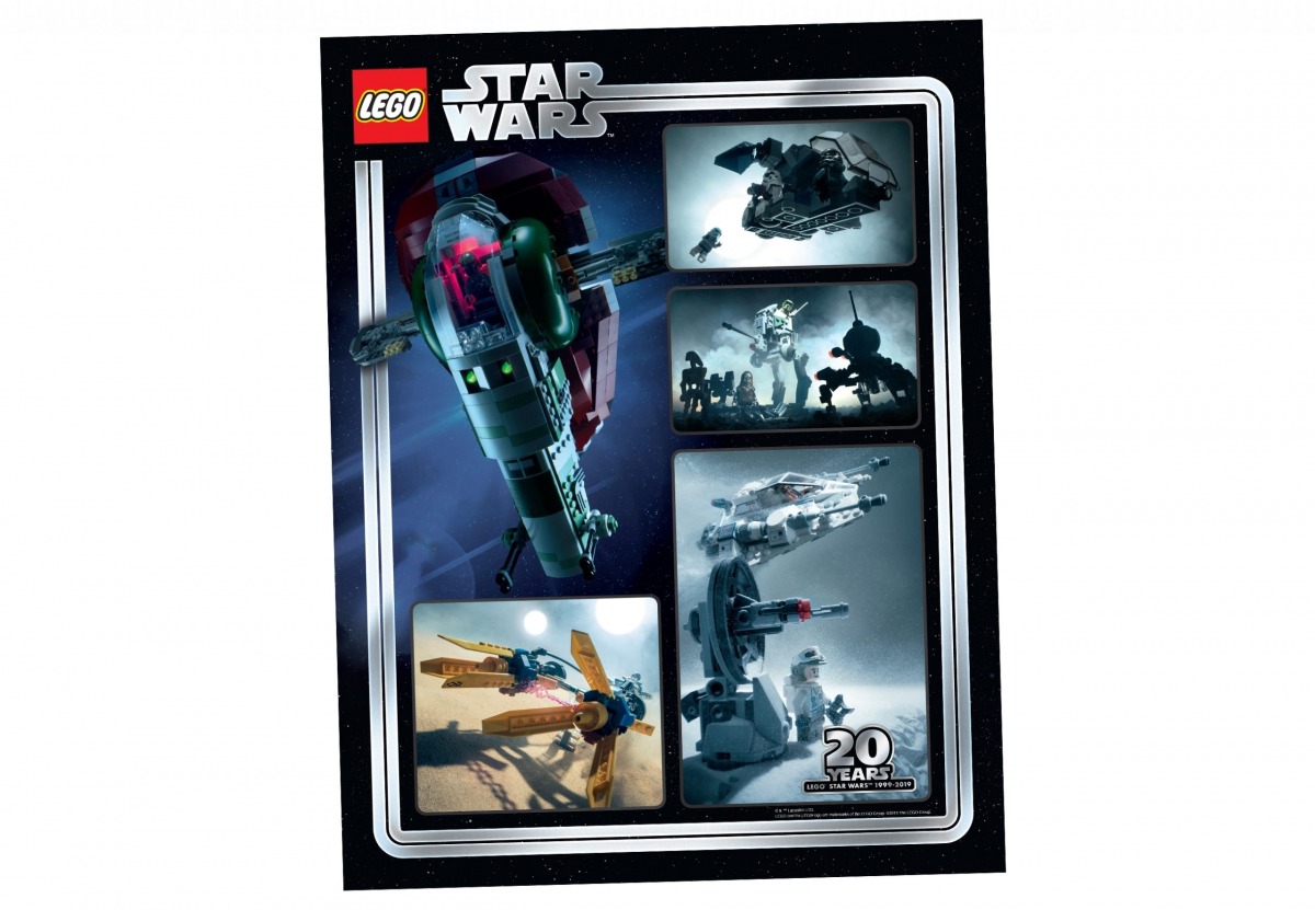 lego star wars poster om te verzamelen ter ere van het 20 jarig bestaan 5005888 scaled