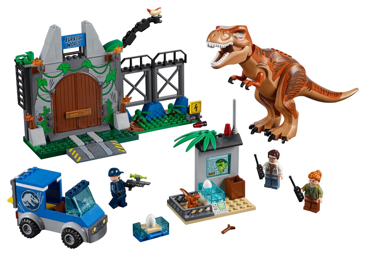 lego t rex ontsnapping 10758 scaled