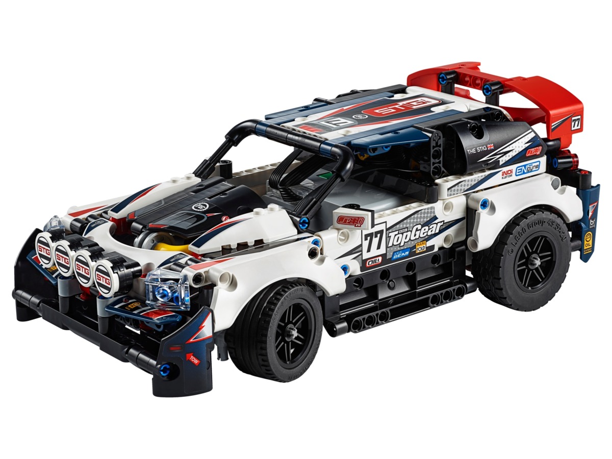 lego top gear rallyauto met app bediening 42109
