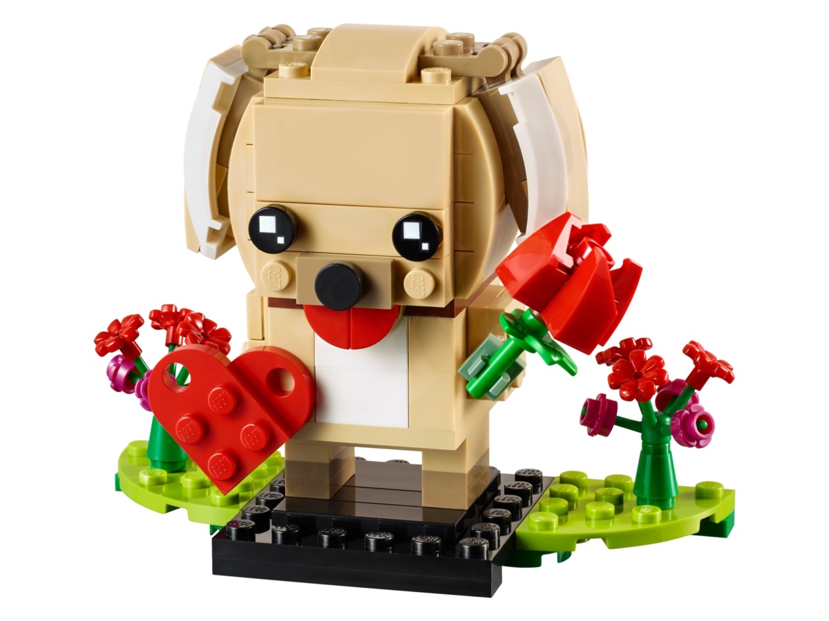 lego valentijnspuppy 40349