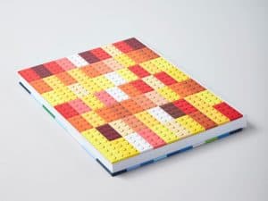 notitieboekje met opdruk van lego 5006205 stenen