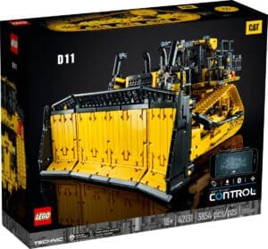 lego 42131 cat d11 bulldozer met app besturing