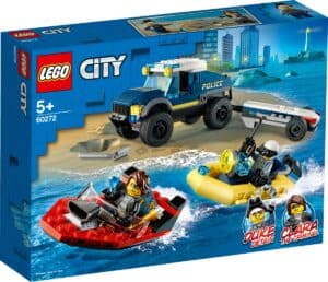 lego 60272 elite politieboot transport