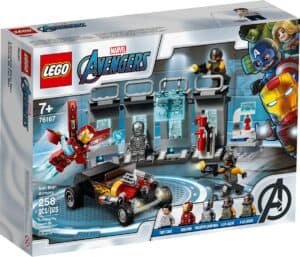 lego 76167 iron man wapenkamer