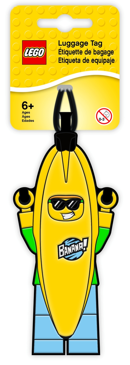 bagagelabel lego 5005580 bananenman