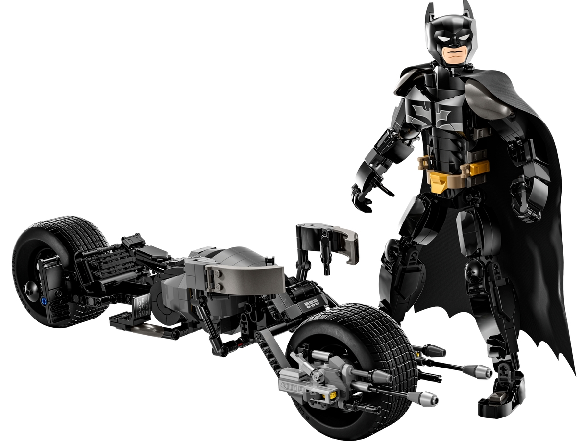 batman construction figure and the bat pod bike 76273