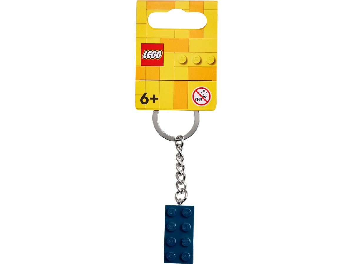 earth blue 2x4 key chain 854237